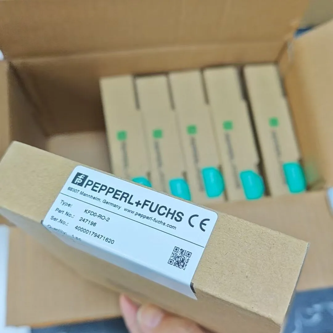 Pepperl+Fuchs KFD0-RO-2 packaging label with model identification