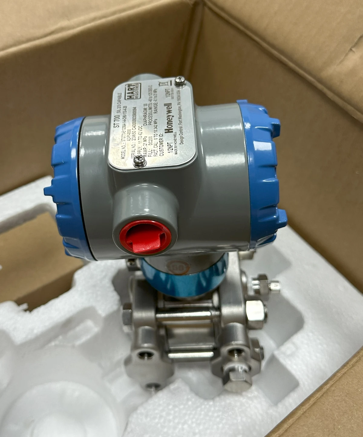 Honeywell STG770-E1GS6A-1-A-CH0-11S-A-20 A2-F1-0000 supplied unit