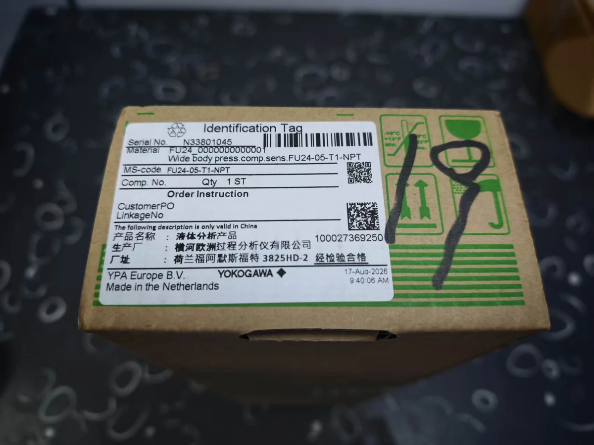 Yokogawa FU24-05-T1-NPT product label